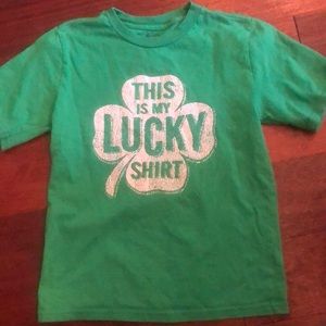 Saint Patrick’s Day youth large tee 10-12